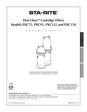 STA-RITE Posi-Clear PXC150 Manual Del Propietário