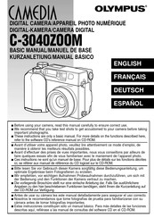 Olympus Camedia C-3040ZOOM Manual Del Usuario