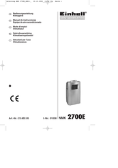 EINHELL NEW GENERATION 23.602.05 Manual De Instrucciones