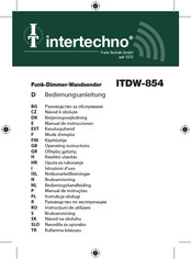 INTERTECHNO ITDW-854 Manual De Instrucciones