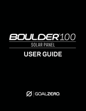 Goalzero Boulder 50 Manual De Instrucciones