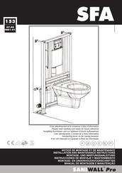 SFA SANI WALL Pro Instrucciones De Montaje