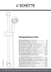 SCHÜTTE Liana 106763 Instrucciones De Montaje