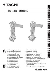 Hitachi DN 14DSL Instrucciones De Manejo