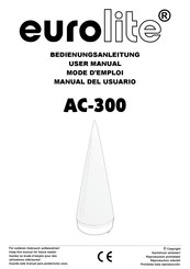 EuroLite AC-300 Manual Del Usuario