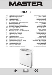 Master DHA 10 Manual De Instrucciones