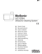 Biosonic UC125H Manual De Usuario