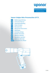 Uponor UP 75 Manual De Instrucciones