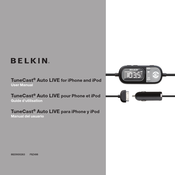 Belkin TuneCast Auto LIVE F8Z498 Manual Del Usuario