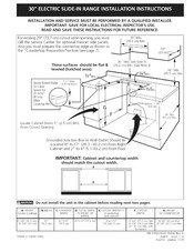 Kenmore Elite 79041029801 Instrucciones De Instalación