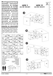 FMD Furniture 353-011 Instrucciones De Montaje