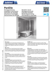 ShowerLux Duscholux PanElle Instrucciones De Montaje