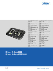 Dräger X-dock 6300 Instrucciones De Uso