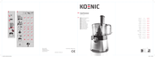 Koenic KFP 500 Manual De Instrucciones