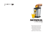 Mondial E-20 Manual De Instrucciones Y Servicio Técnico