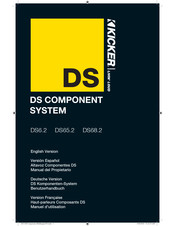 Kicker DS6.2 Manual Del Propietário