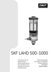 SKF LAHD 1000 Instrucciones De Uso