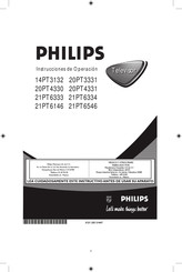 Philips 14PT3132 Instrucciones De Operación
