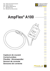 Chauvin Arnoux AmpFLEX A100 Serie Manual De Instrucciones