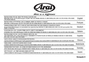 Arai Renegade-V Instrucciones De Uso