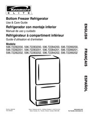 Sears KENMORE ELITE 596.72289200 Manual De Uso