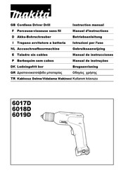 Makita 6018D Manual De Instrucciones