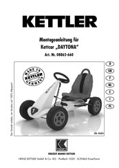 Kettler 08865-660 Instrucciones Para El Montaje