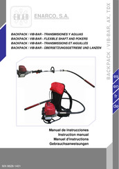 ENAR BACKPACK  
 VIB-BAR Manual De Instrucciones