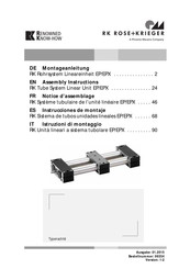 RK Rose+Krieger EP/EPX Instrucciones De Montaje