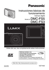 Panasonic Lumex DMC-FS5 Instrucciones Básicas De Funcionamiento