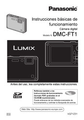 Panasonic Lumix DMC-FT1 Instrucciones Básicas De Funcionamiento