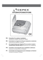 Cepex CPC008 Instrucciones De Instalación Y  Operación