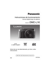 Panasonic Lumix DMC-L1K Instrucciones De Funcionamiento