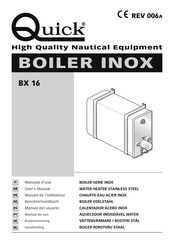 Quick BX 16 Manual Del Usuario