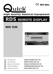 Quick RDS 1530 Manual Del Usuario