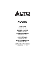 Alto Professional ACOM2 Guia Del Usuario