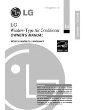 LG LWHD2500ER-Y9 Manual Del Usuario