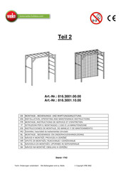 Weka 816.3001.00.00 Instrucciones De Montaje, De Manejo Y De Mantenimiento