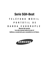 Samsung SGH-Beat Serie Manual Del Usuario