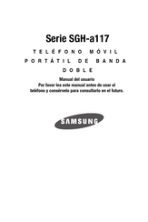 Samsung SGH-a117 Manual Del Usuario