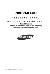 Samsung SCH-r400 Serie Manual Del Usuario