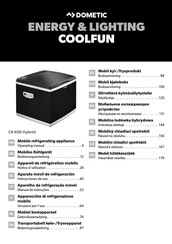Dometic COOLFUN CK40D Hybrid Instrucciones De Uso