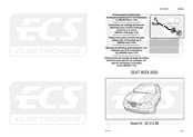 Ecs Electronics SE-015-BB Instrucciones De Montaje
