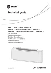 Trane WFE 3 Manual De Instrucciones