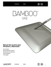 Bamboo One Manual Del Usuario