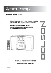 Belson BSA-1520 Manual De Instrucciones