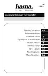 Hama 00136291 Instrucciones De Uso