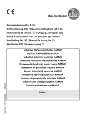 IFM Electronic NAMUR NS Serie Instrucciones De Servicio