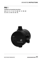 Grundfos PM 1 Manual Del Usuario