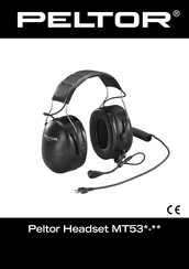 Peltor MT53 Serie Manual De Uso